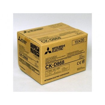 Mitsubishi 4x6 6x8 Print Kit for CP-D80DW
