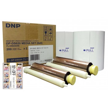 DNP DS620A 6x8 Double Perforated Print Kit